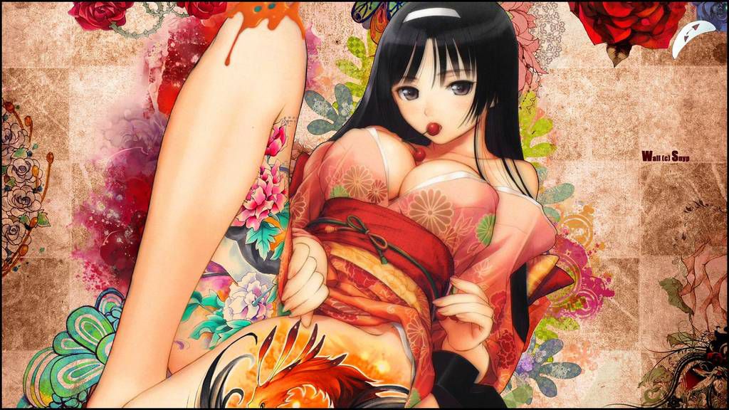 The image that the doh of a kimono, the yukata is erotic 11