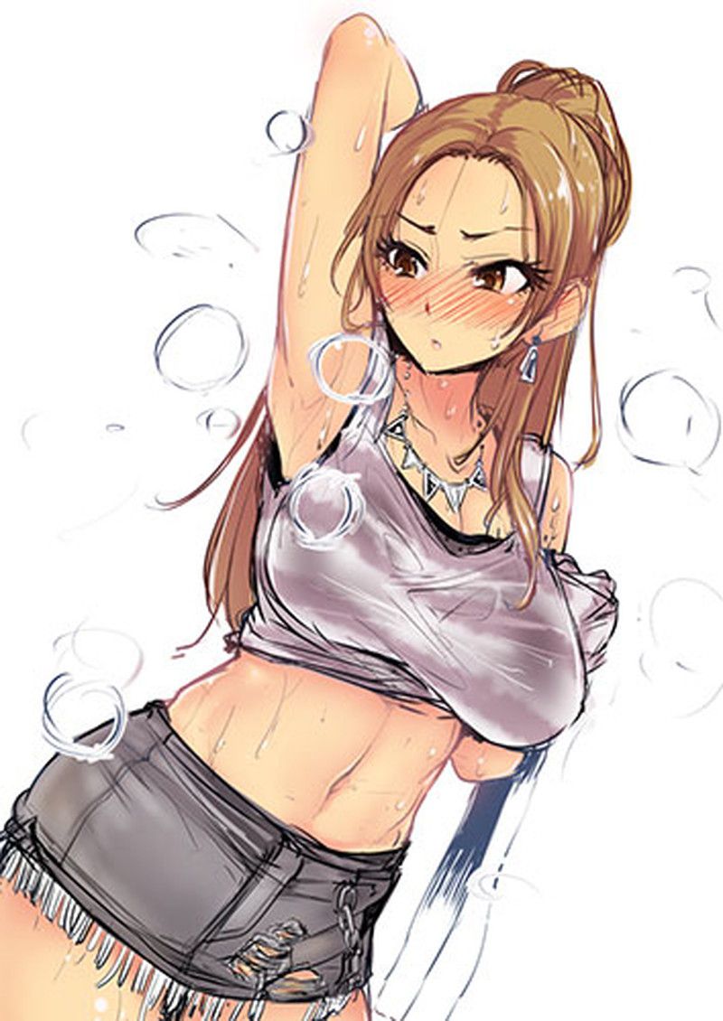 The second eroticism image of [right around in the summer] sweaty girl 34