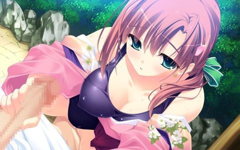 【Erotic Anime Summary】 Image collection of beautiful women and beautiful girls who make you feel good with handjobs [40 photos] 37