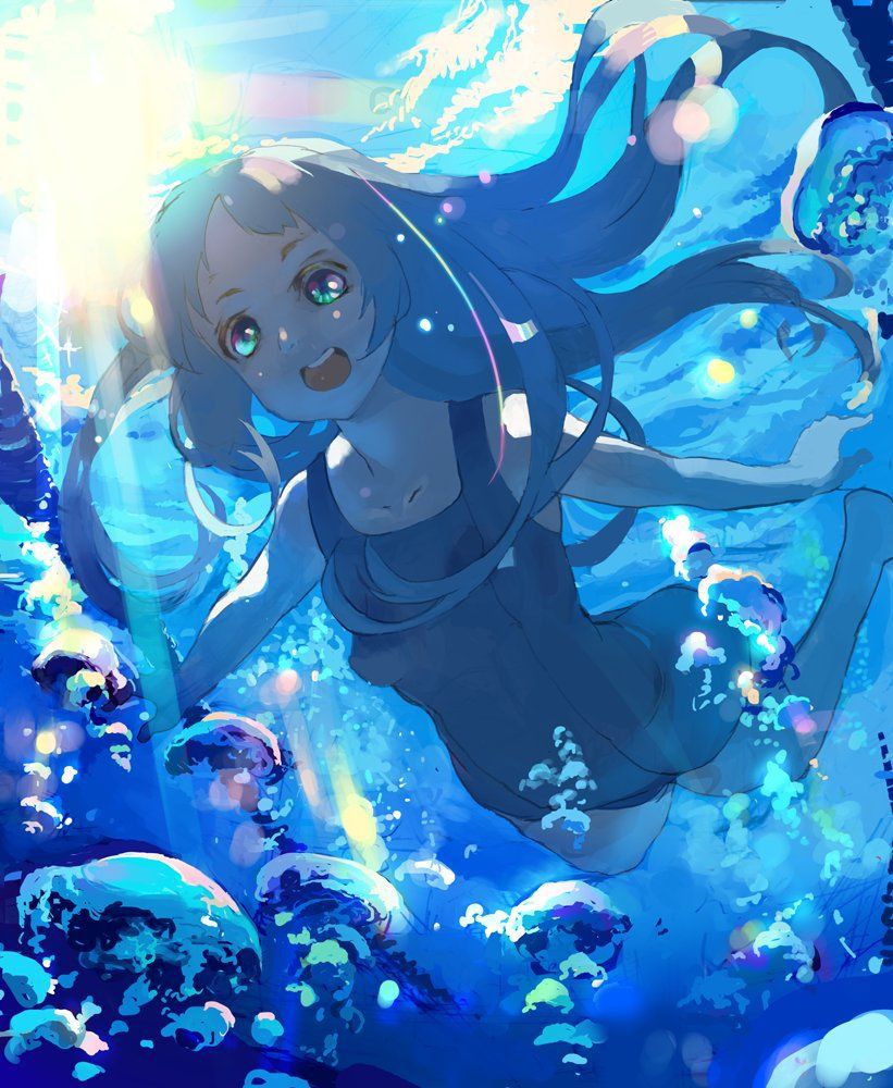 [the second] Cool second image 2 [non-eroticism] of the pretty girl sinking underwater 27