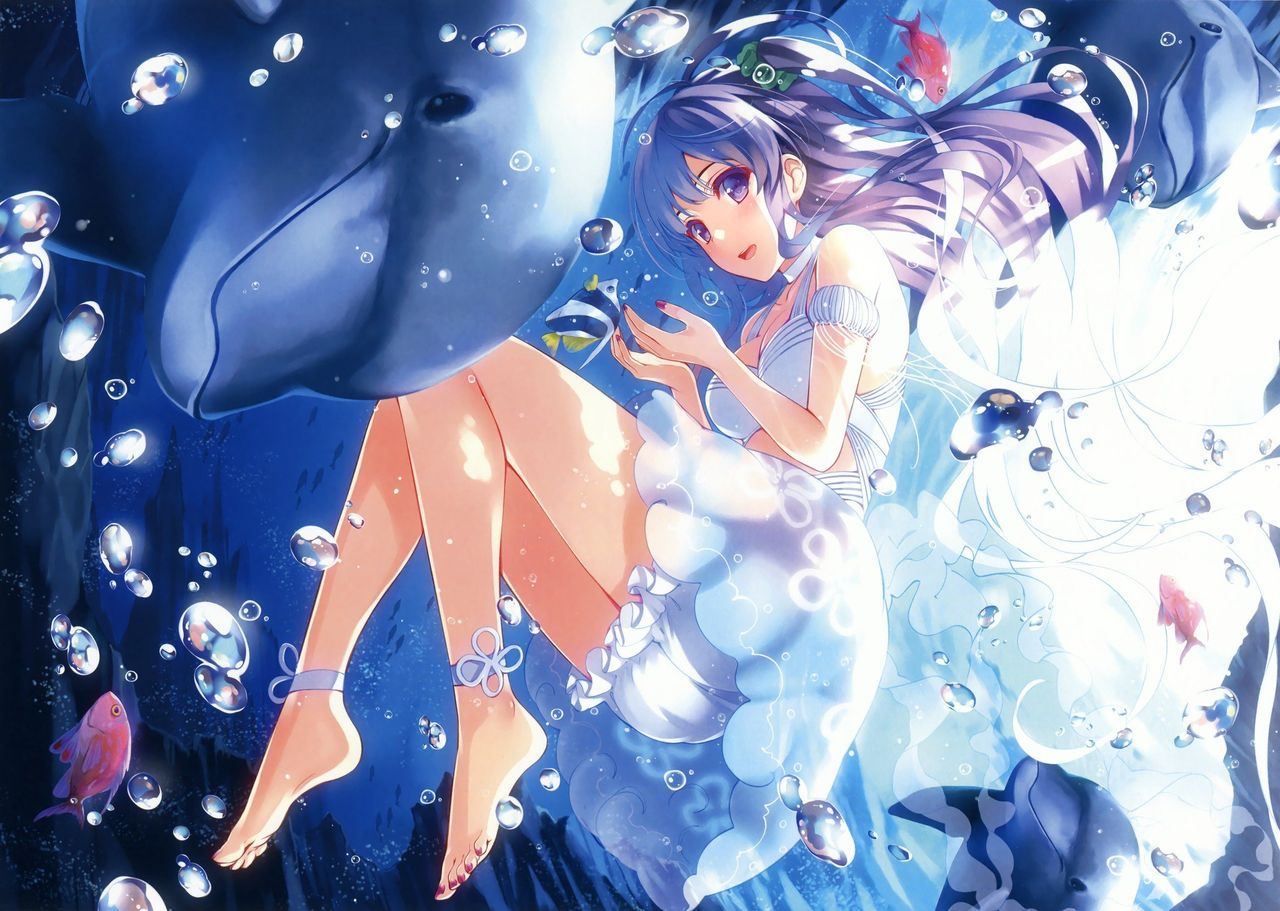 [the second] Cool second image 2 [non-eroticism] of the pretty girl sinking underwater 34