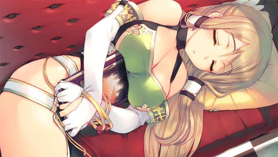 [relaxation] the second image of girls who lie at full length, and relax in a sofa 15