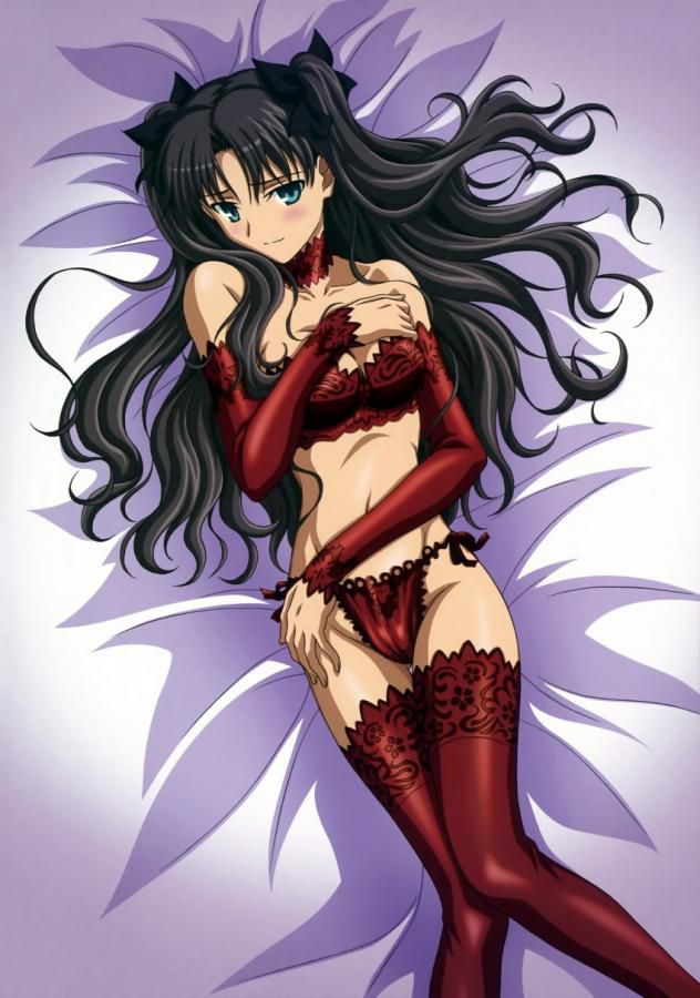 Fetish illustration of the raven-black hair 3