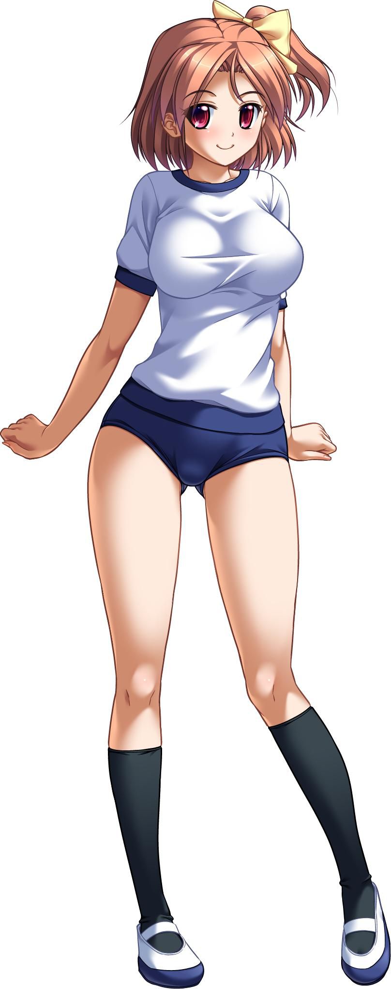 [some senses of incongruity] the second eroticism image which wear the top though is bloomers, a gym suit, and wear 38