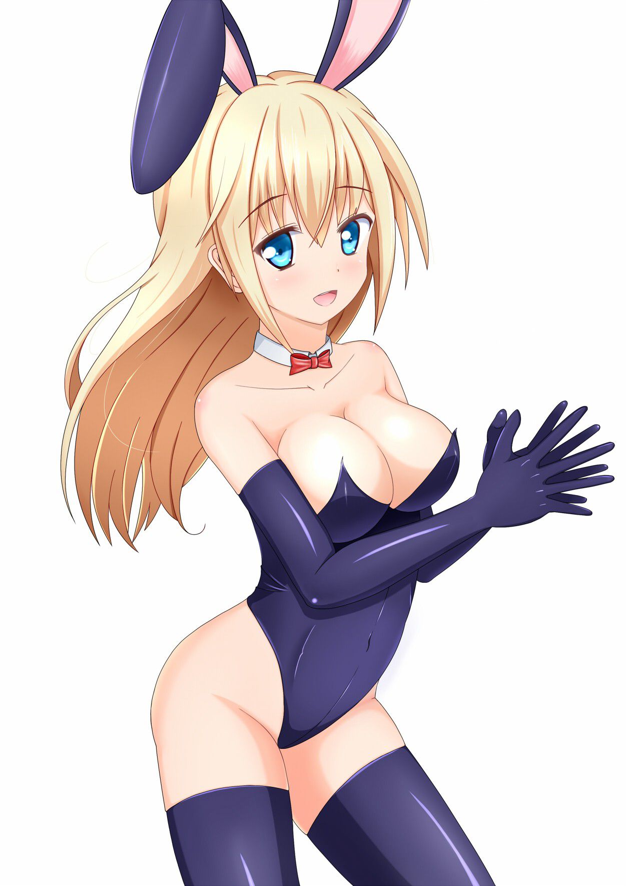 [the second] Eroticism image of the bunny girl that a high leg-cut bathing suit cutting into buttocks and オマンコ is スケベ 2