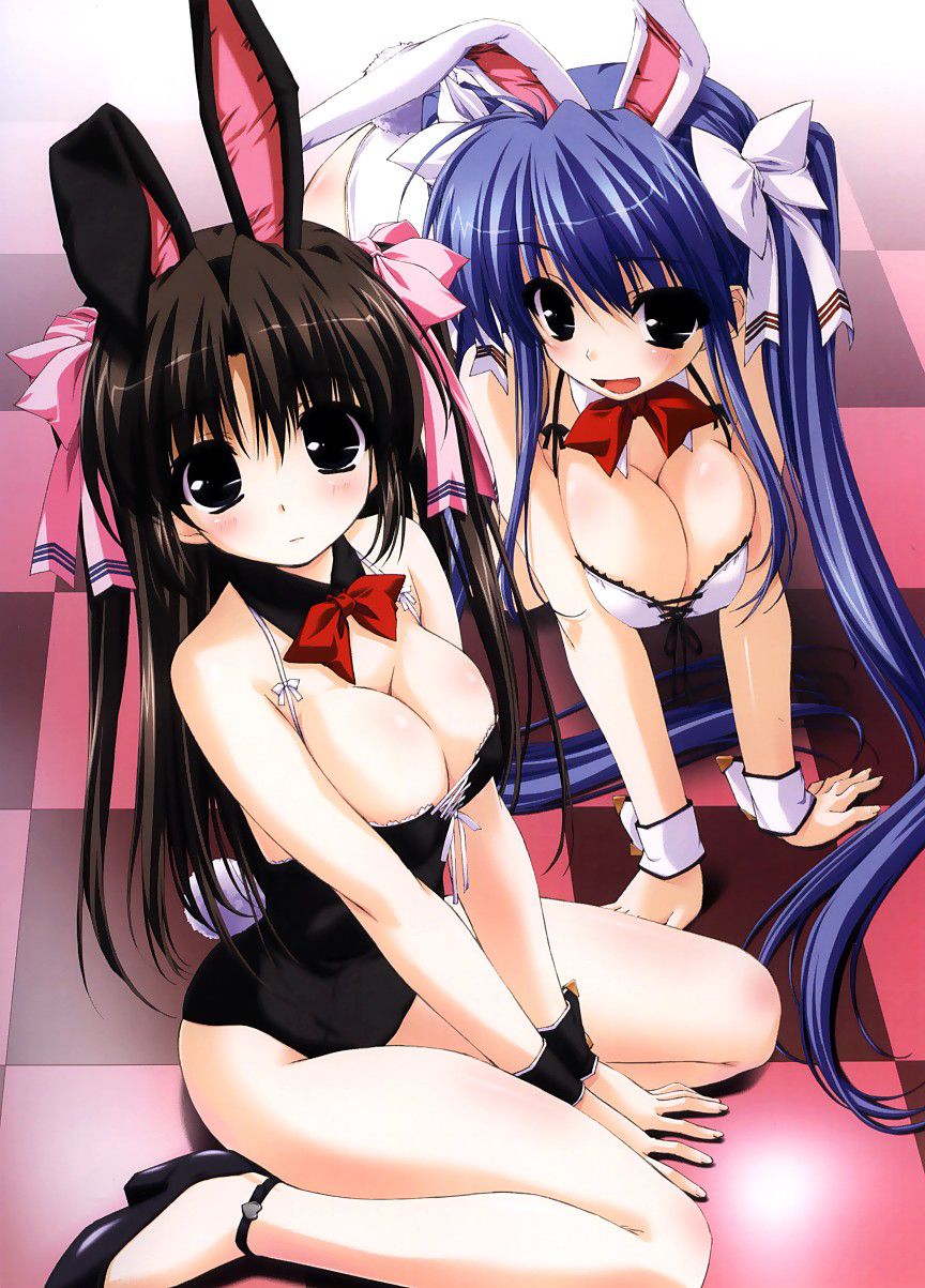 [the second] Eroticism image of the bunny girl that a high leg-cut bathing suit cutting into buttocks and オマンコ is スケベ 6