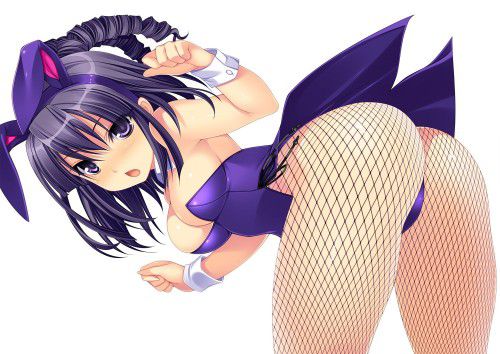 [the second] Eroticism image of the bunny girl that a high leg-cut bathing suit cutting into buttocks and オマンコ is スケベ 7