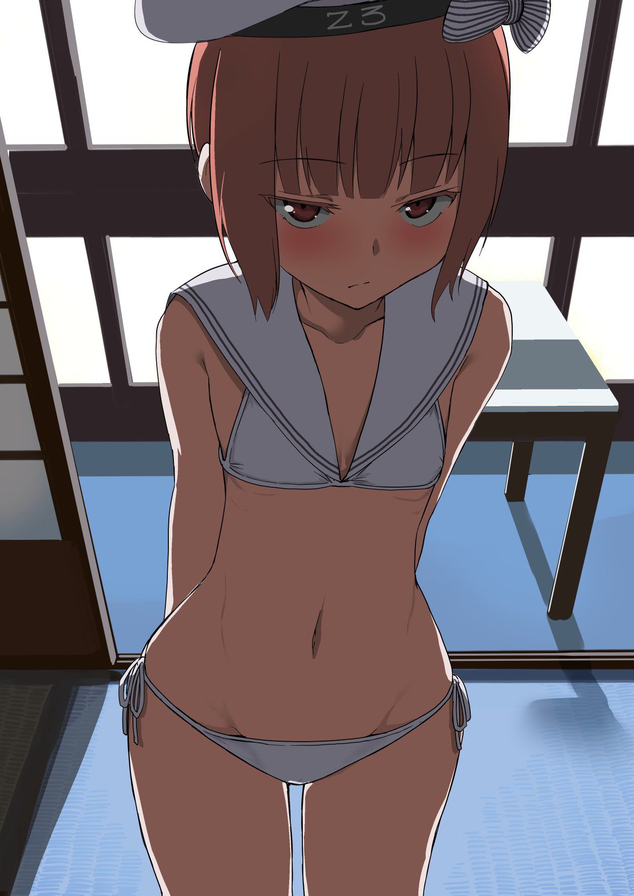 [the second, ZIP] please give me the beautiful girl image of the low leg underwear bikini! 16