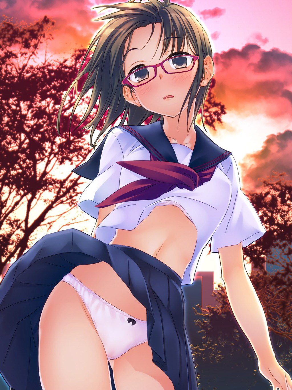 The ヌ guys who want to come gather with the eroticism image of glasses! 34