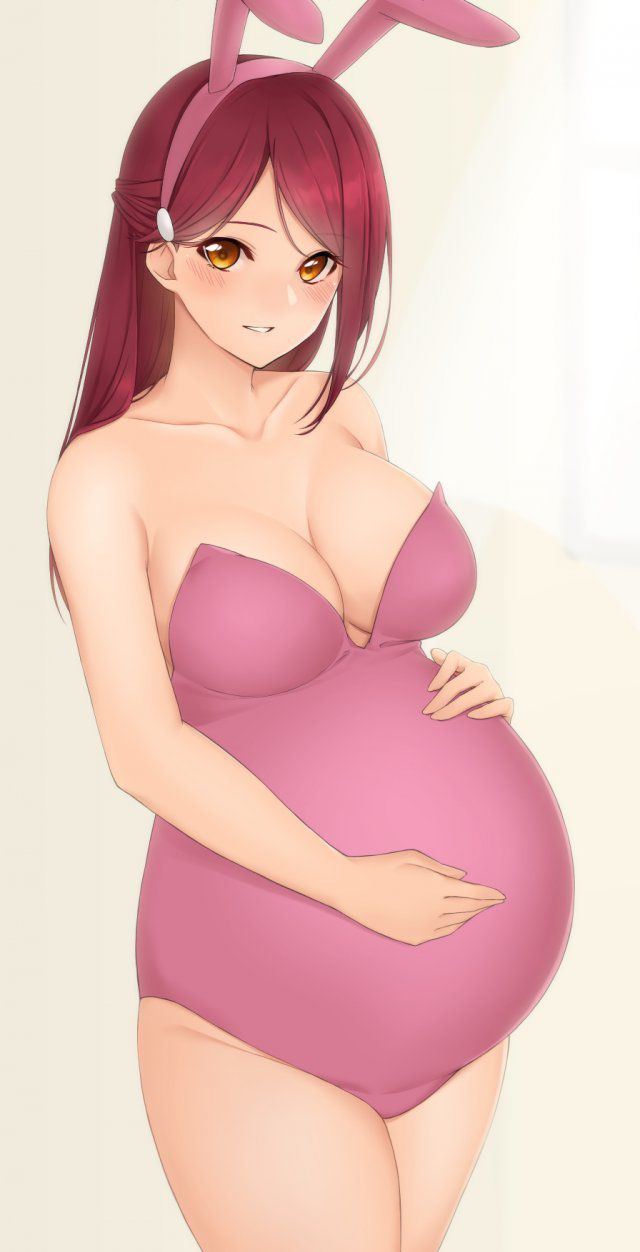 【Secondary】Pregnancy / Bote belly girl image 【Elo】 part5 18