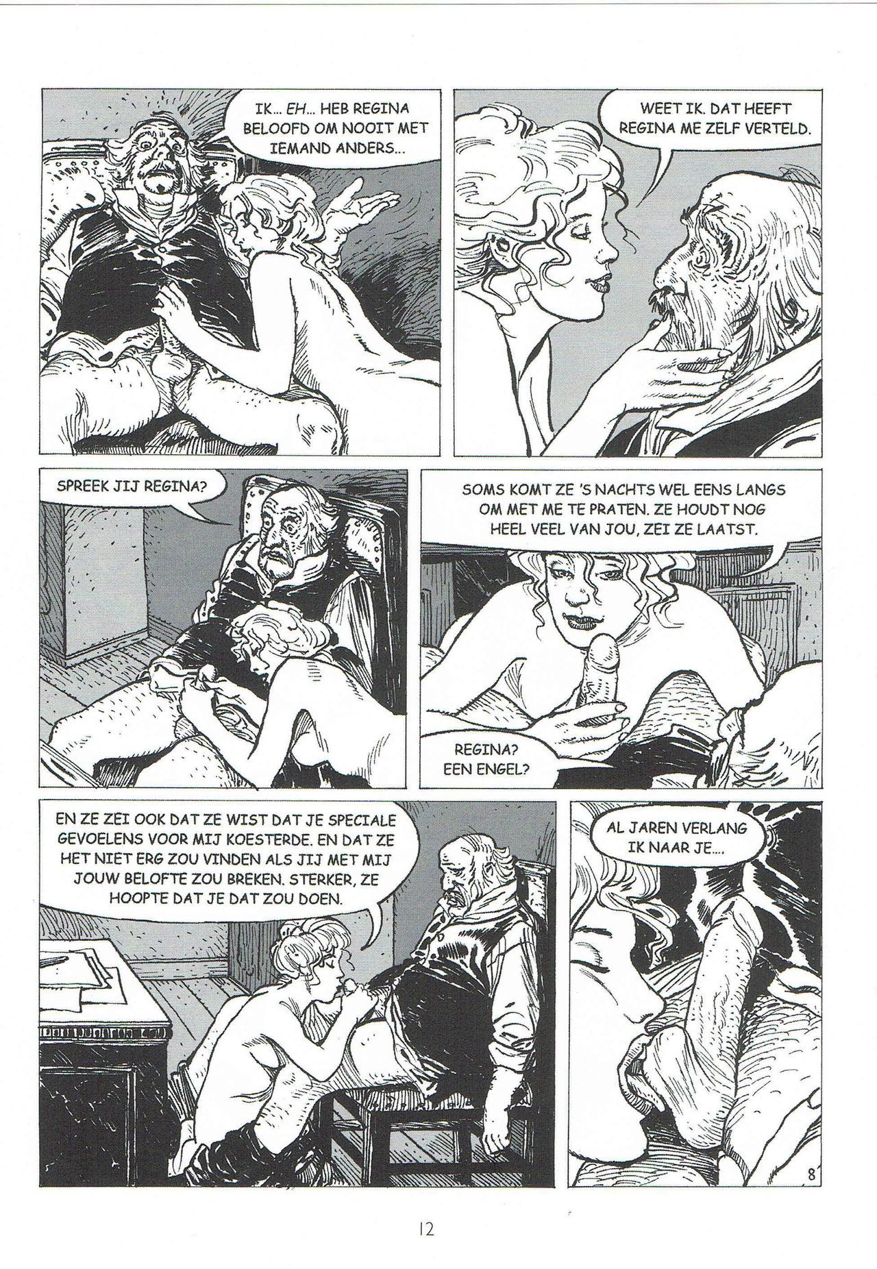 Biechten (Dutch) Een erotische strip van Fred de Heij 11