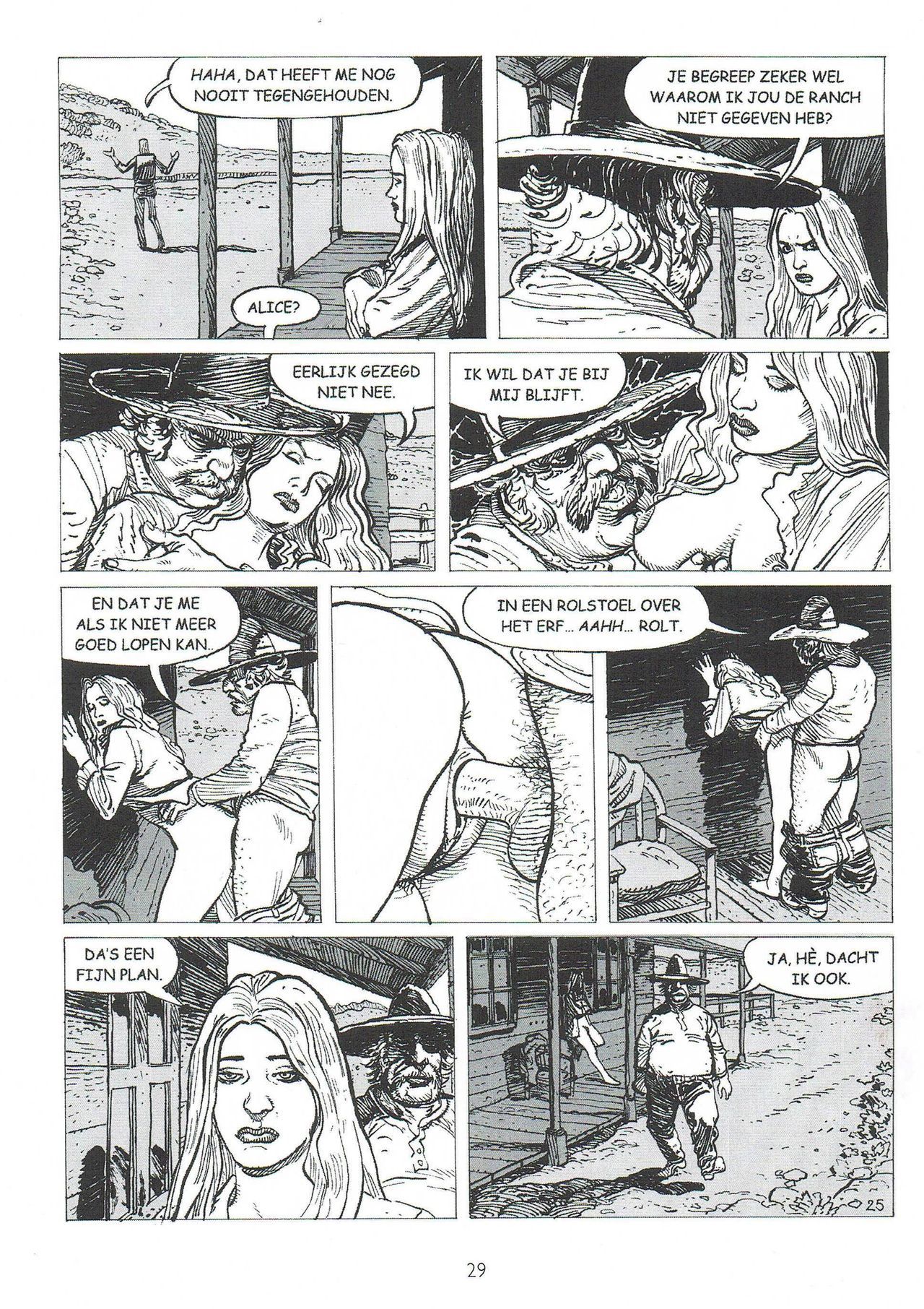 Biechten (Dutch) Een erotische strip van Fred de Heij 28