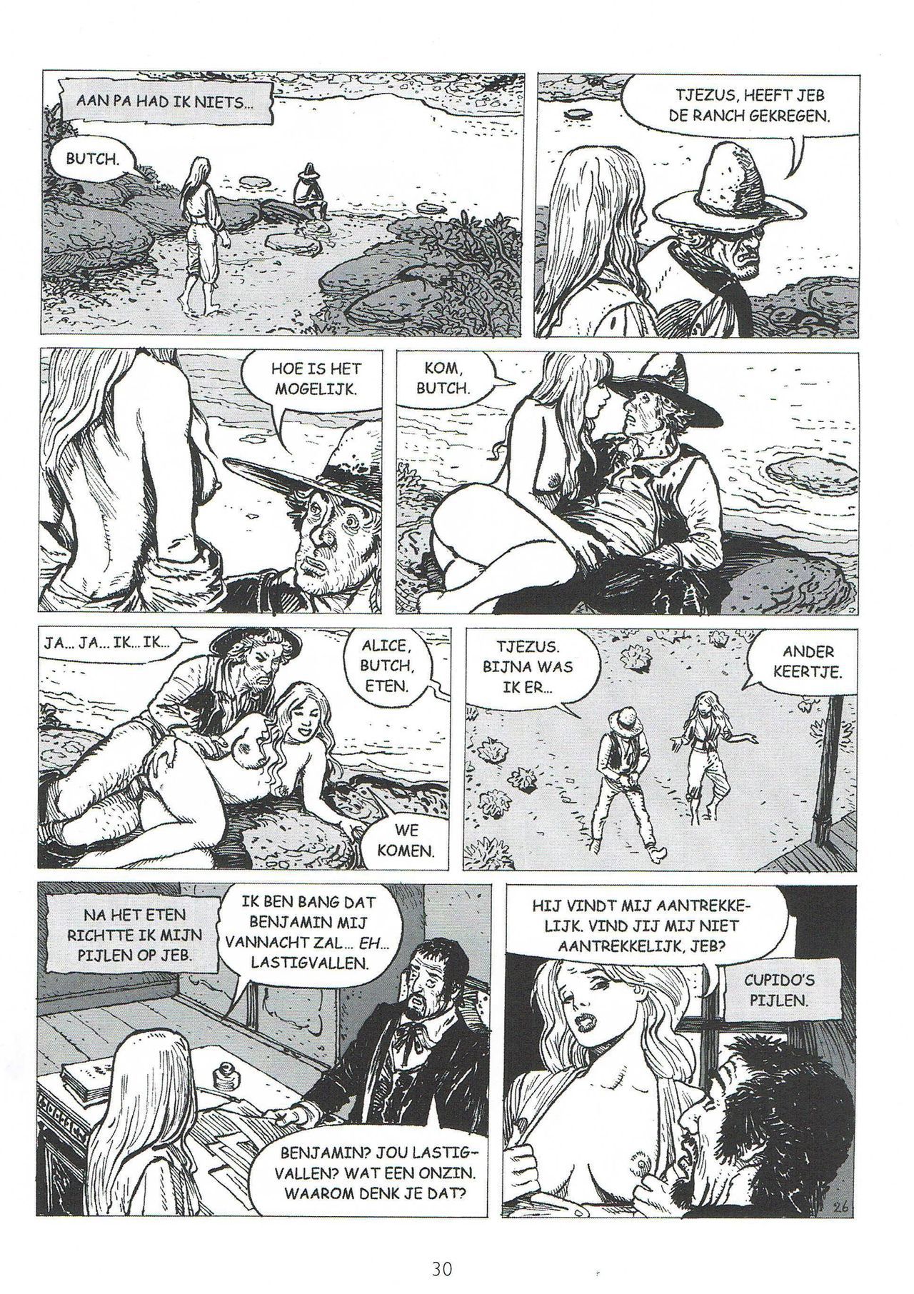 Biechten (Dutch) Een erotische strip van Fred de Heij 29