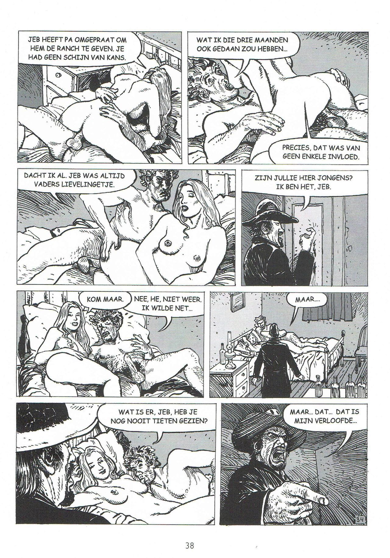Biechten (Dutch) Een erotische strip van Fred de Heij 37