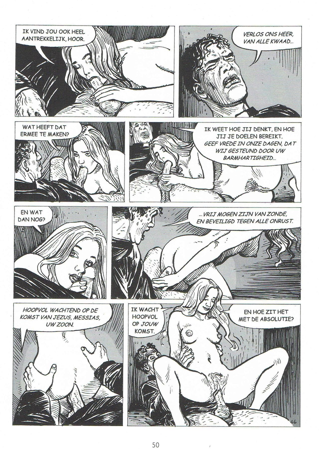 Biechten (Dutch) Een erotische strip van Fred de Heij 49