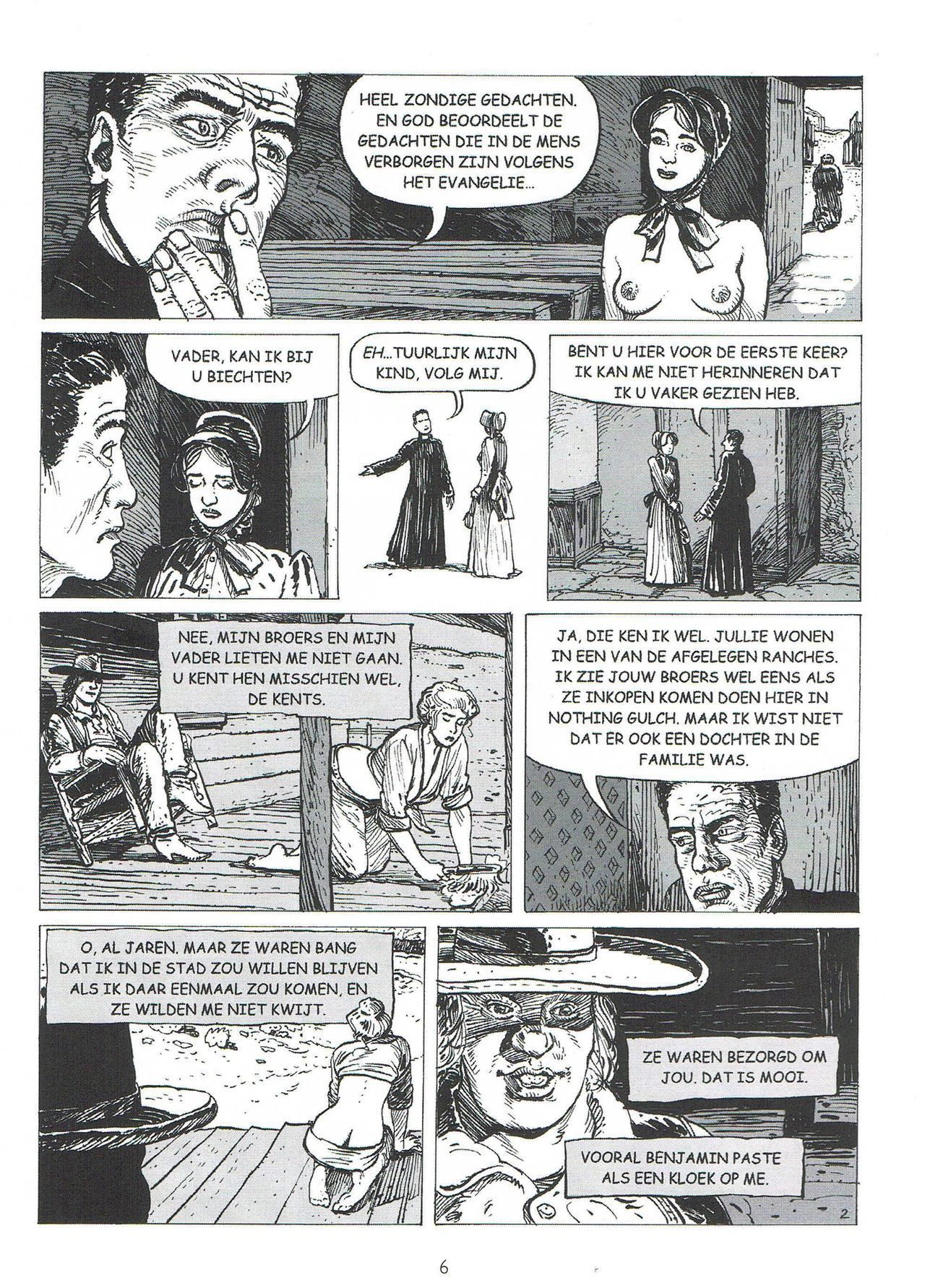 Biechten (Dutch) Een erotische strip van Fred de Heij 5