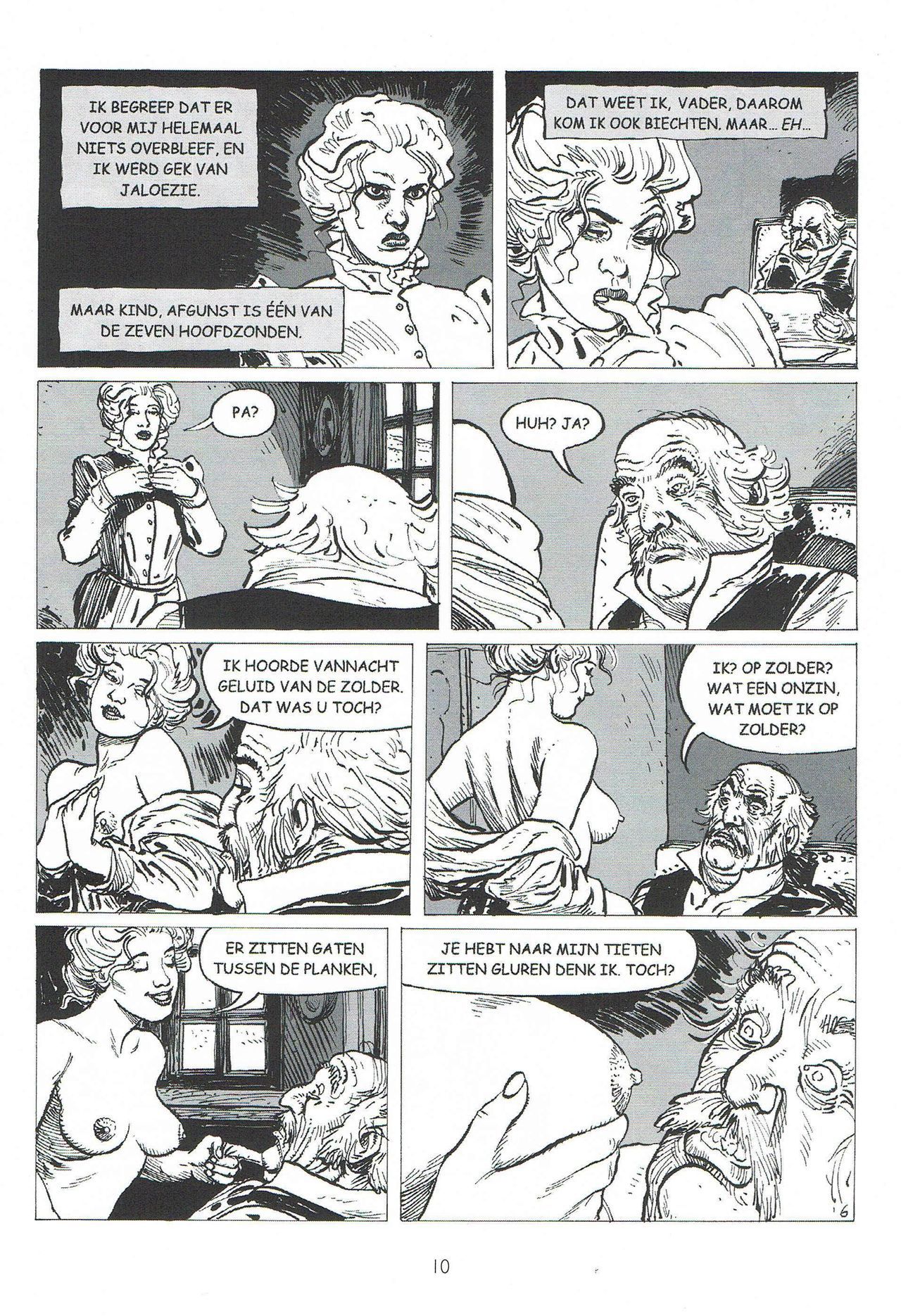 Biechten (Dutch) Een erotische strip van Fred de Heij 9