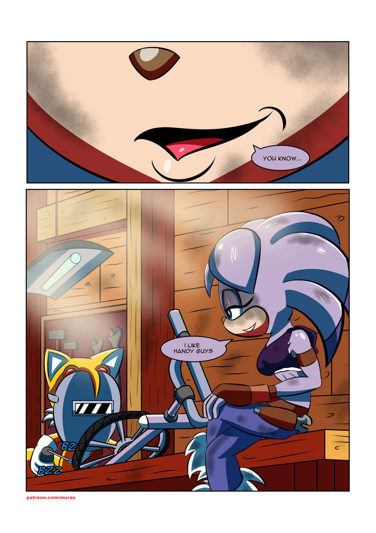 [Murasaki] Handy Foxy (Sonic The Hedgehog) [Ongoing] 2