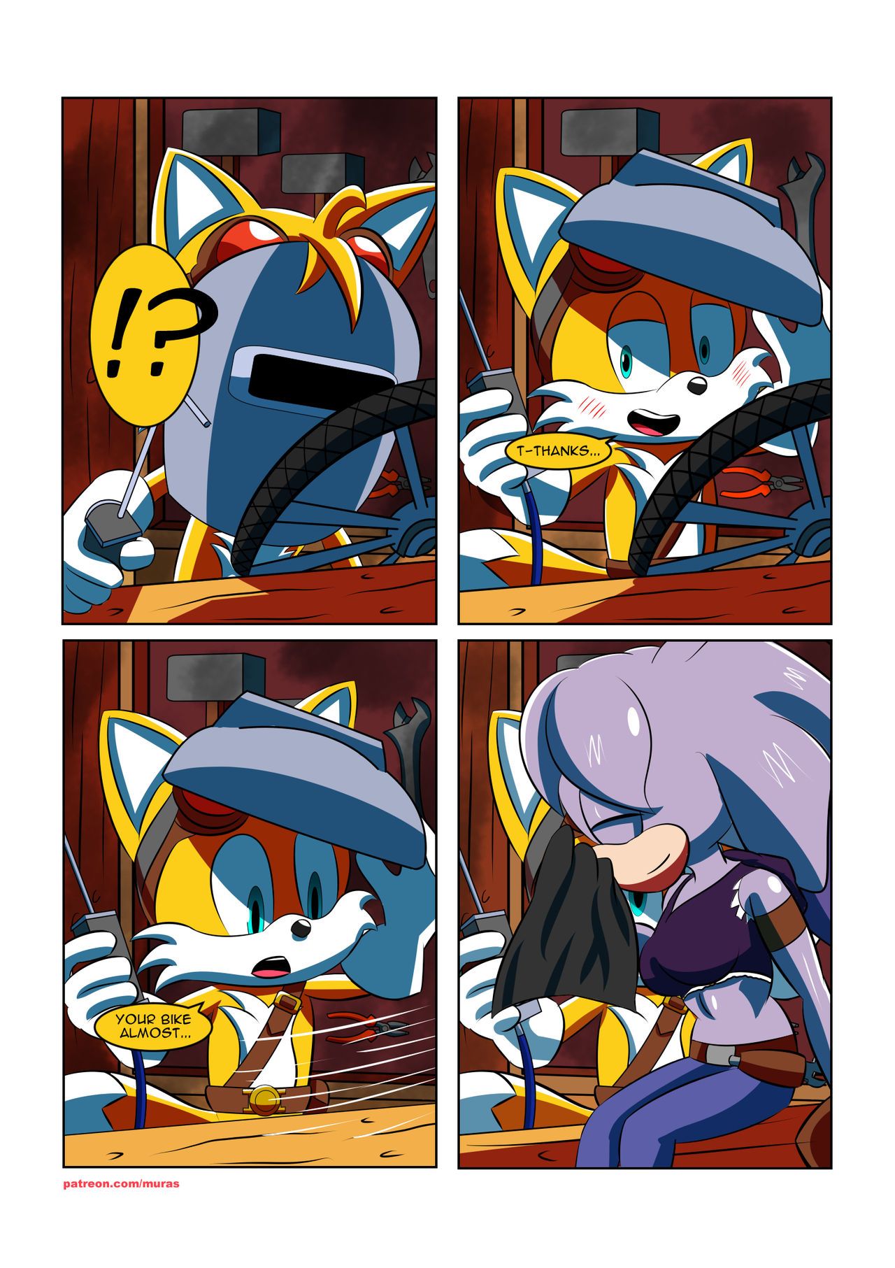 [Murasaki] Handy Foxy (Sonic The Hedgehog) [Ongoing] 3