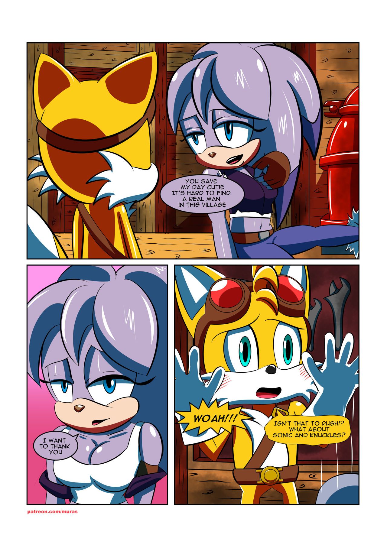 [Murasaki] Handy Foxy (Sonic The Hedgehog) [Ongoing] 4