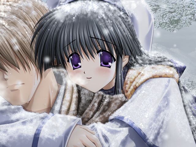 [エロゲ CG] SNOW 22