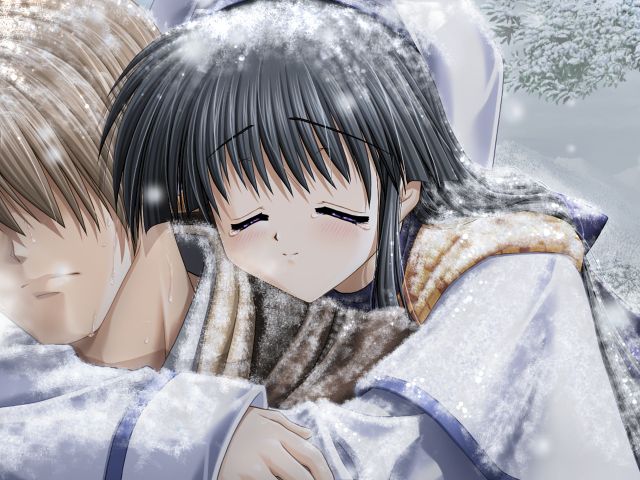 [エロゲ CG] SNOW 24