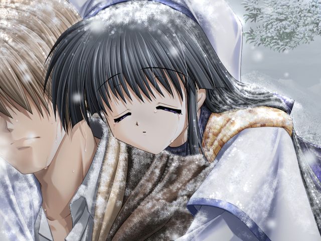 [エロゲ CG] SNOW 25