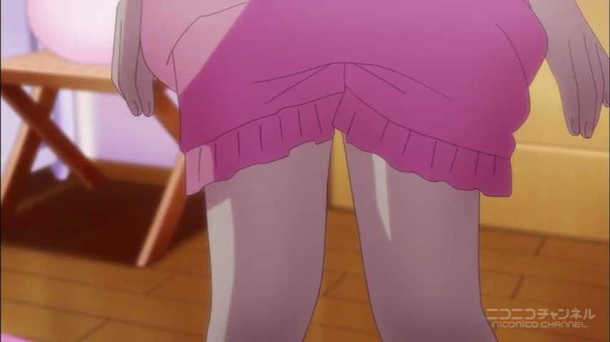 In the string bread that a girl is erotic in animated cartoon "eroticism comics teacher" four episodes eroticism poses dressed in the underwear! 3