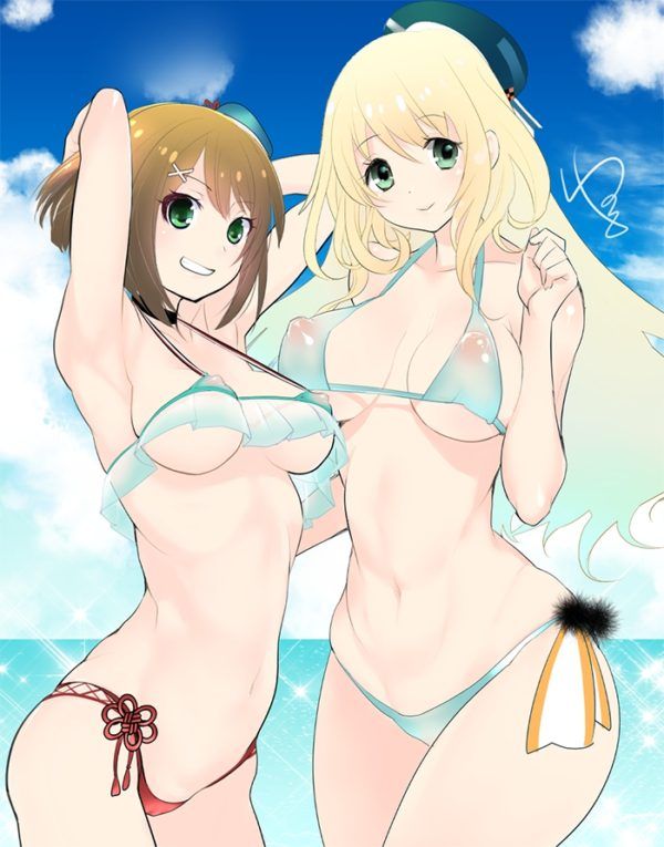 【Fleet Kokushon】 Let's paste Maya's erotic kawaii images together for free ☆ 5