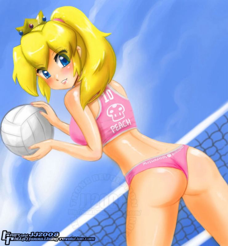 [31 pieces] Eroticism image of the peach princess of Super Mario to think of when certainly violated whenever kidnapped 16