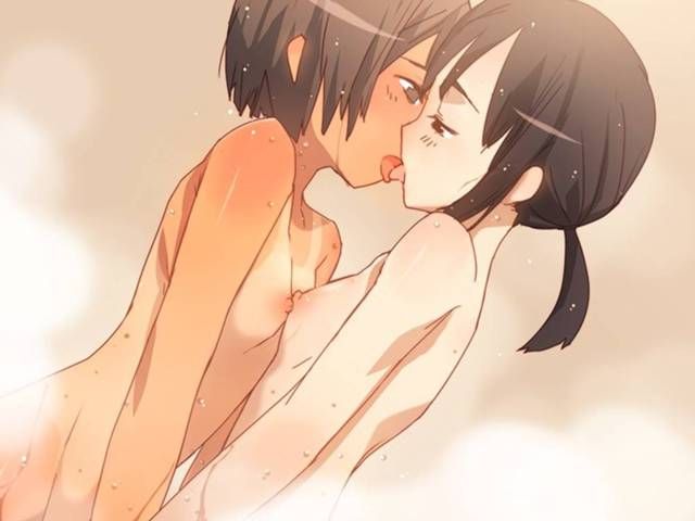 [33 pieces] カタハネ appears soon, too; and one here heavy lesbian kiss image … 2