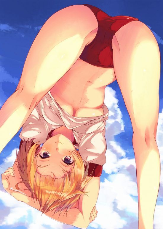 【Secondary erotica】Here is an erotic image of a girl who can see the body at a low angle 5