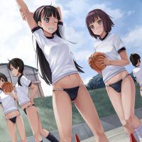 [CG] [gym suit] [SUQQU water] sports girl summary image (200 pieces) 73