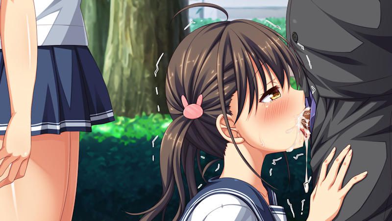 【Secondary Erotic】 Erotic image summary of erection inevitable on the too-cute blowjob face of a high school girl 29