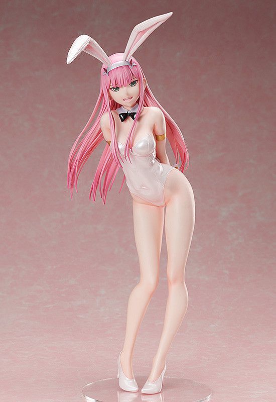 "Darling in the Frankies" Zero-two erotic figure with raw legs in an erotic white bunny! 2