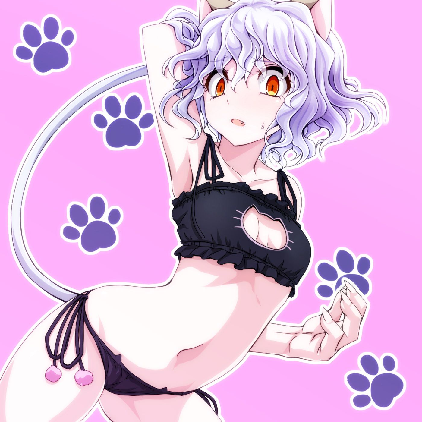 [33 pieces] After all cat lingerie is pretty, and the sexy is all right … Give me ってなる image;> < 32