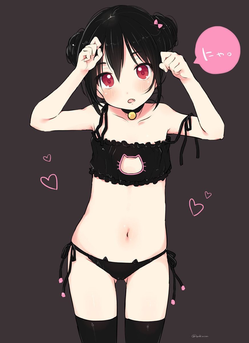 [33 pieces] After all cat lingerie is pretty, and the sexy is all right … Give me ってなる image;> < 8