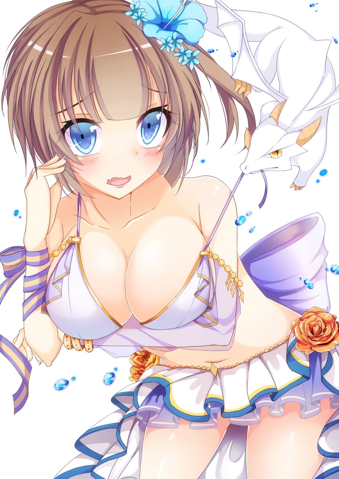 [34 pieces] Because princess エクセリア of the country of the dragon of the white cat project too has a cute breast; just … 21