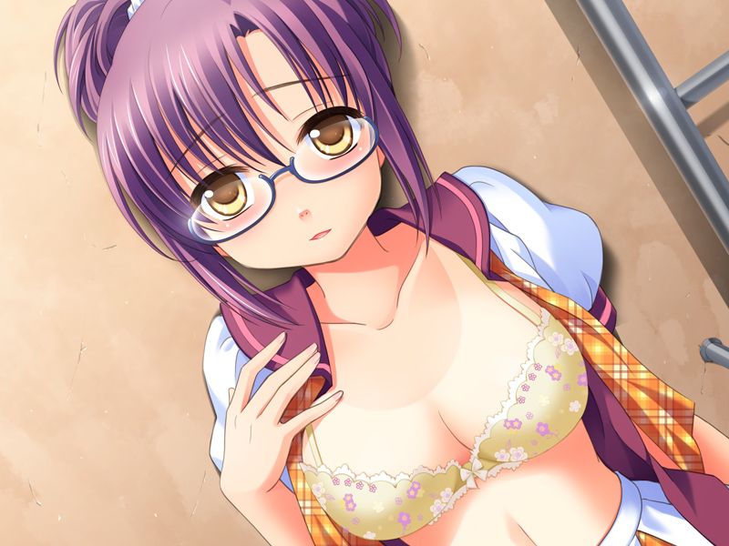 [35 pieces] The glasses girl eroticism image which inspects whether you feel it cutely that the slightly erotic figure of the girl wearing glasses does not come why 30