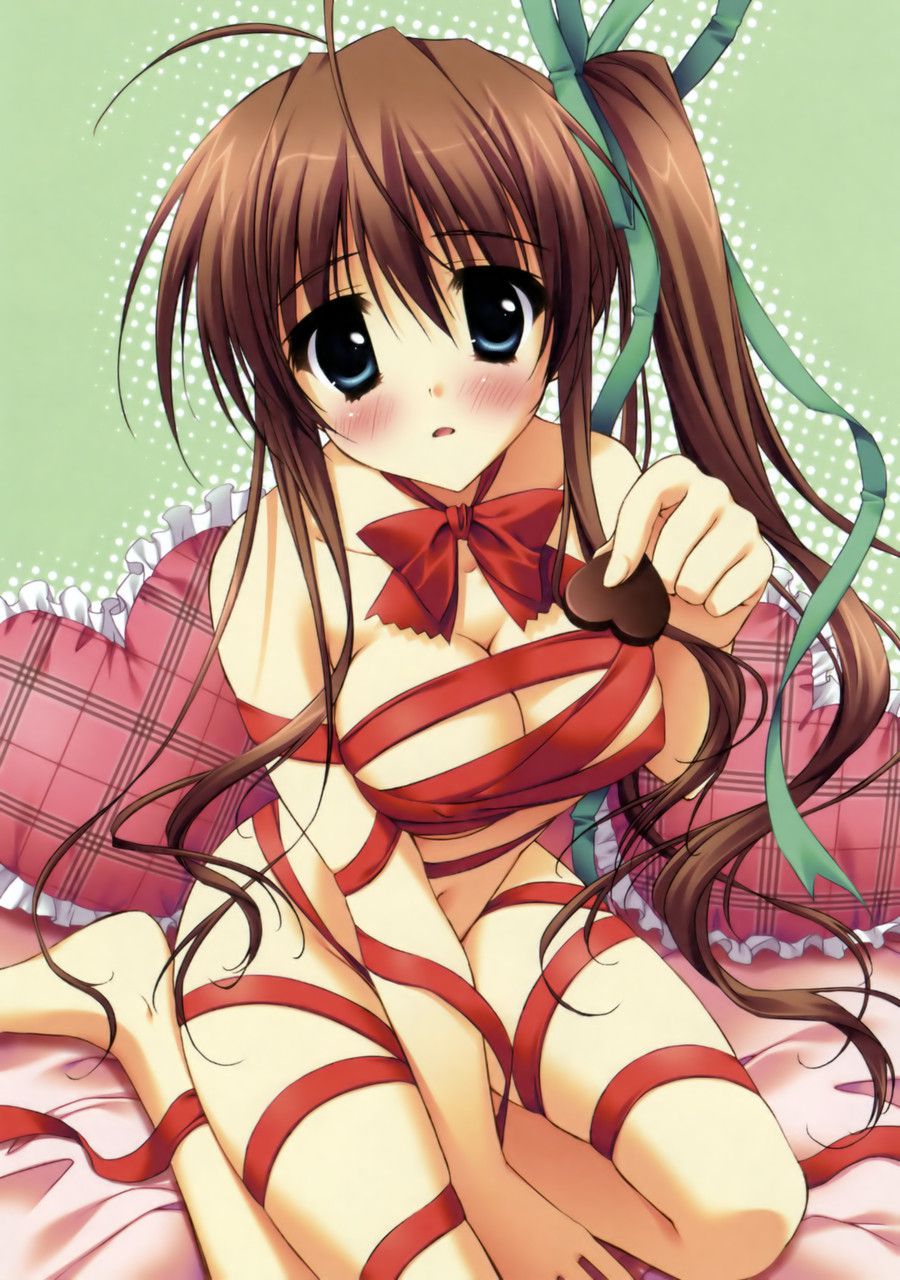 [39 pieces] A Christmas present is a nude ribbon eroticism image of the girls wrapped for って feeling me! 34