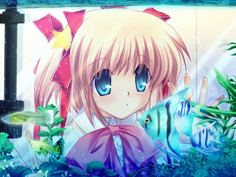 It is エロゲー CG image littlebusters 162