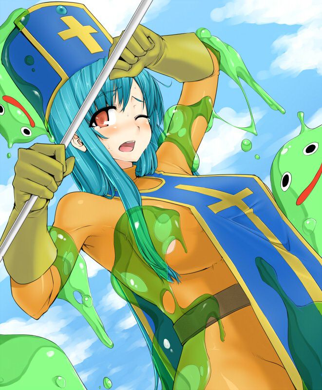 [39 pieces] Priest of Dragon Quest 3 is attacked by slime and a feeler monster and becomes great! 32