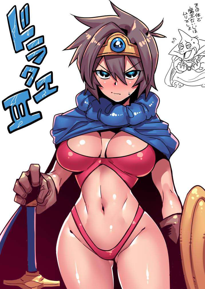 【Dragon Quest】Cute and cute secondary erotic images of female heroes 15