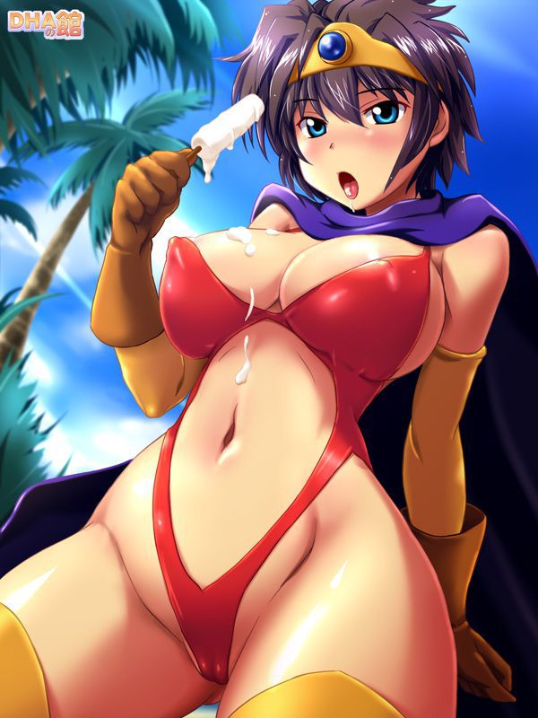 【Dragon Quest】Cute and cute secondary erotic images of female heroes 20