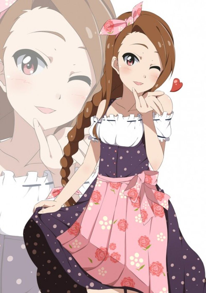 I want to make a girl having a cute homey apron figure a bride 2
