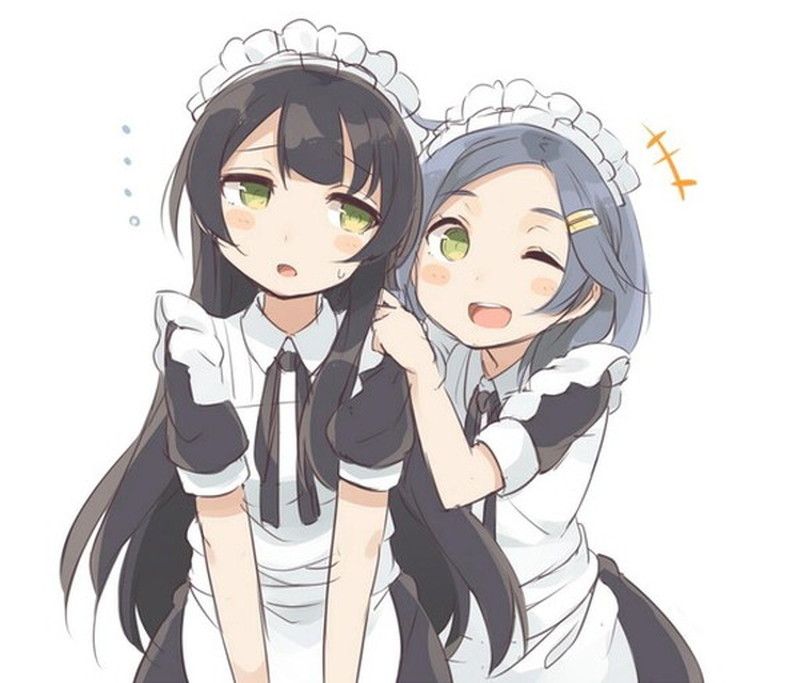 [image] Which animated cartoon character is it when I look good with the costume play of maid clothes most? 11