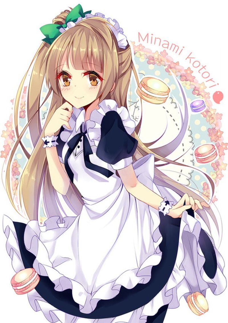 [image] Which animated cartoon character is it when I look good with the costume play of maid clothes most? 17