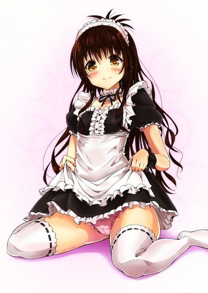 [image] Which animated cartoon character is it when I look good with the costume play of maid clothes most? 22