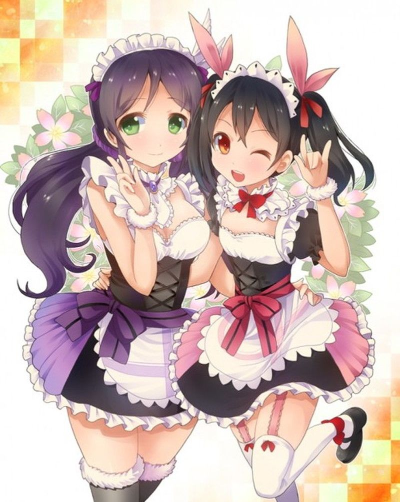 [image] Which animated cartoon character is it when I look good with the costume play of maid clothes most? 27