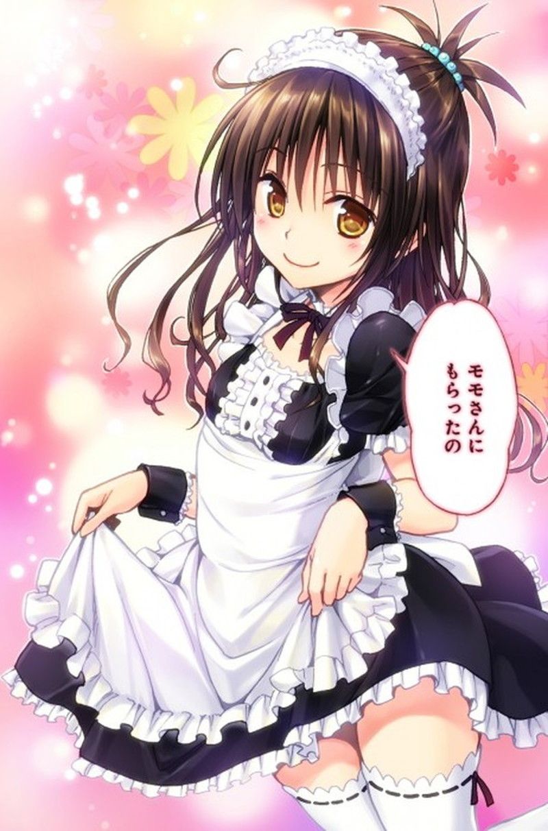 [image] Which animated cartoon character is it when I look good with the costume play of maid clothes most? 29